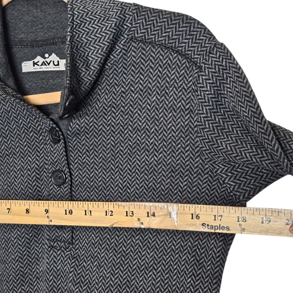 Kavu Klear Above Visibility Unlimited Pullover Top Thumb Hole Gray Baselayer M - Picture 7 of 8